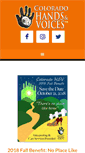 Mobile Screenshot of cohandsandvoices.org